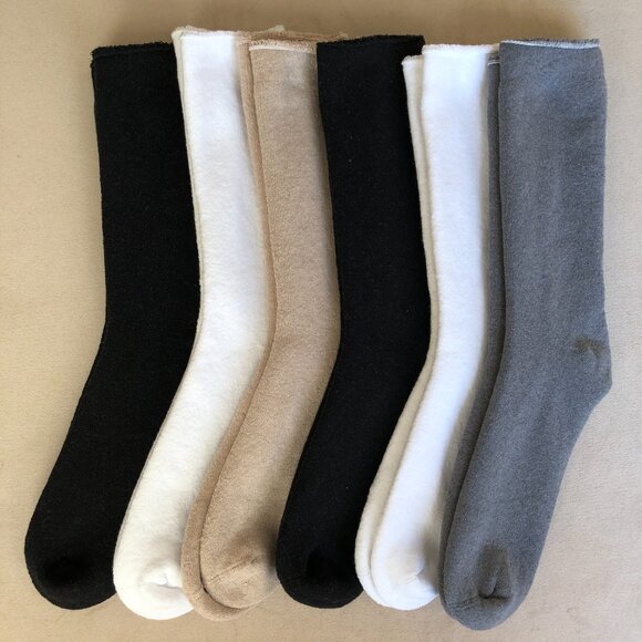 Accessories - 6 pair New Winter Women Socks. Thermal Warm Socks
